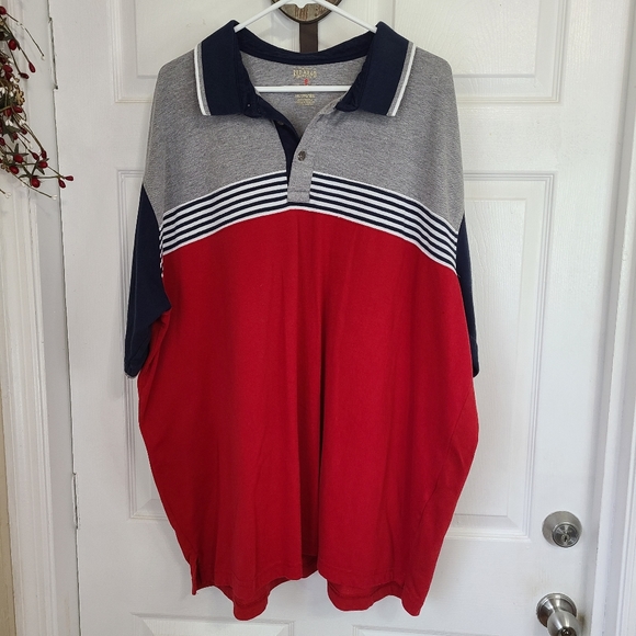 Red Head Brand Co. Men's Short Sleeve 3 Button Polo Shirt, Size: 3XL 3 Colors - Picture 4 of 11